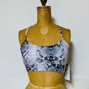 Varley Snakeskin Sports Bra